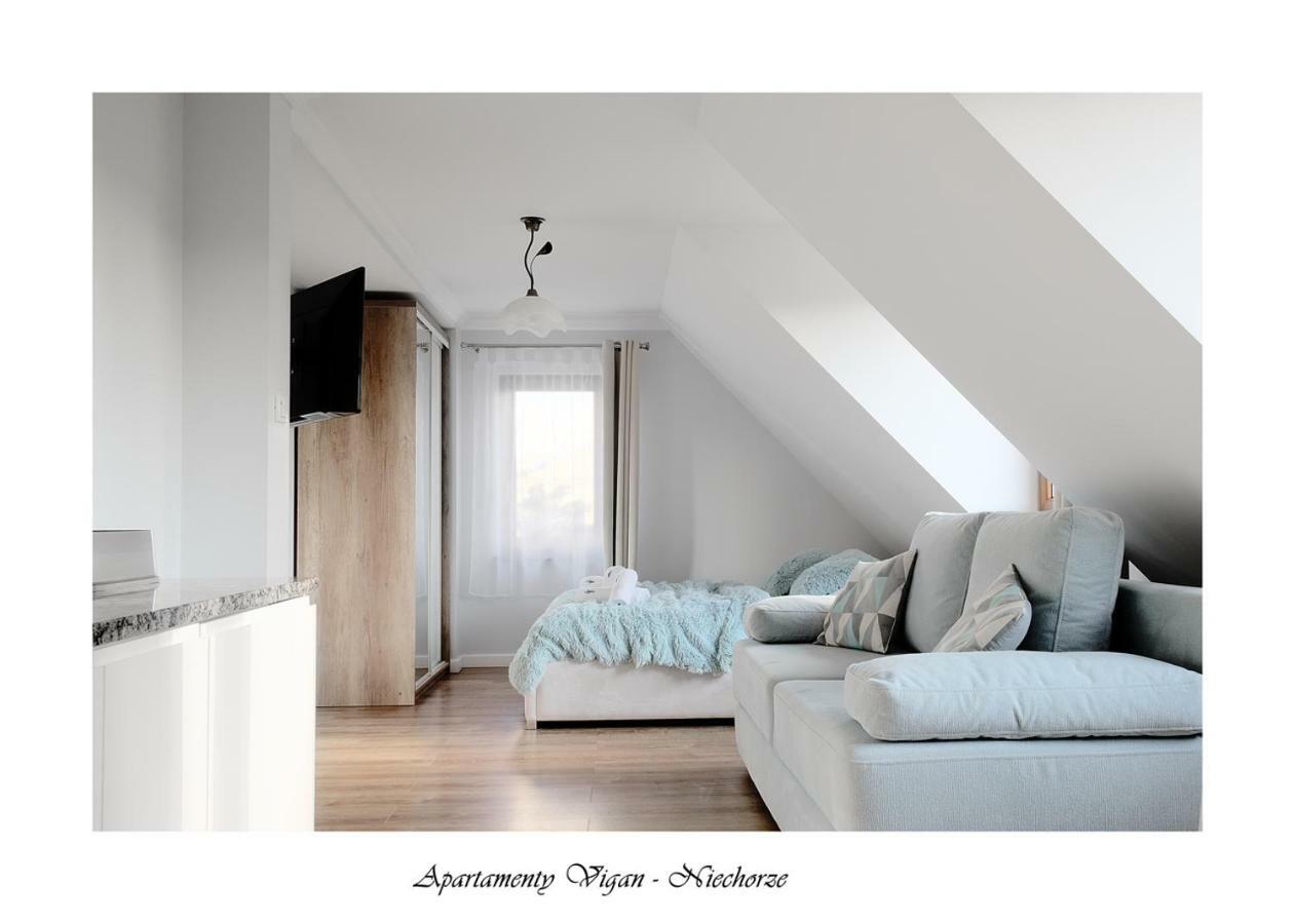 Vigan Apartamenty Niechorze Bagian luar foto