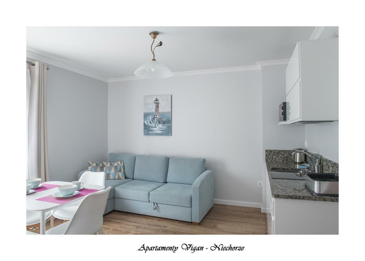 Vigan Apartamenty Niechorze Bagian luar foto
