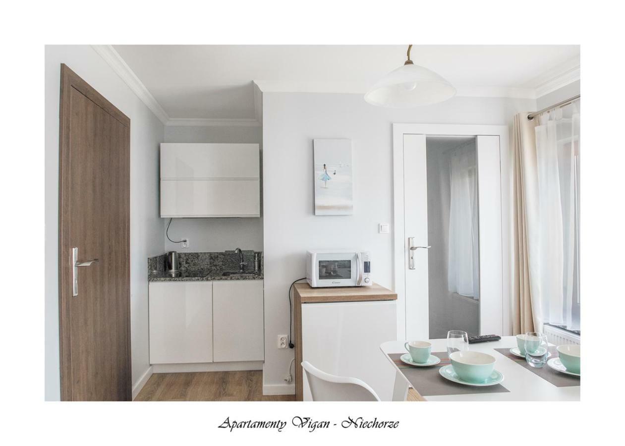 Vigan Apartamenty Niechorze Bagian luar foto