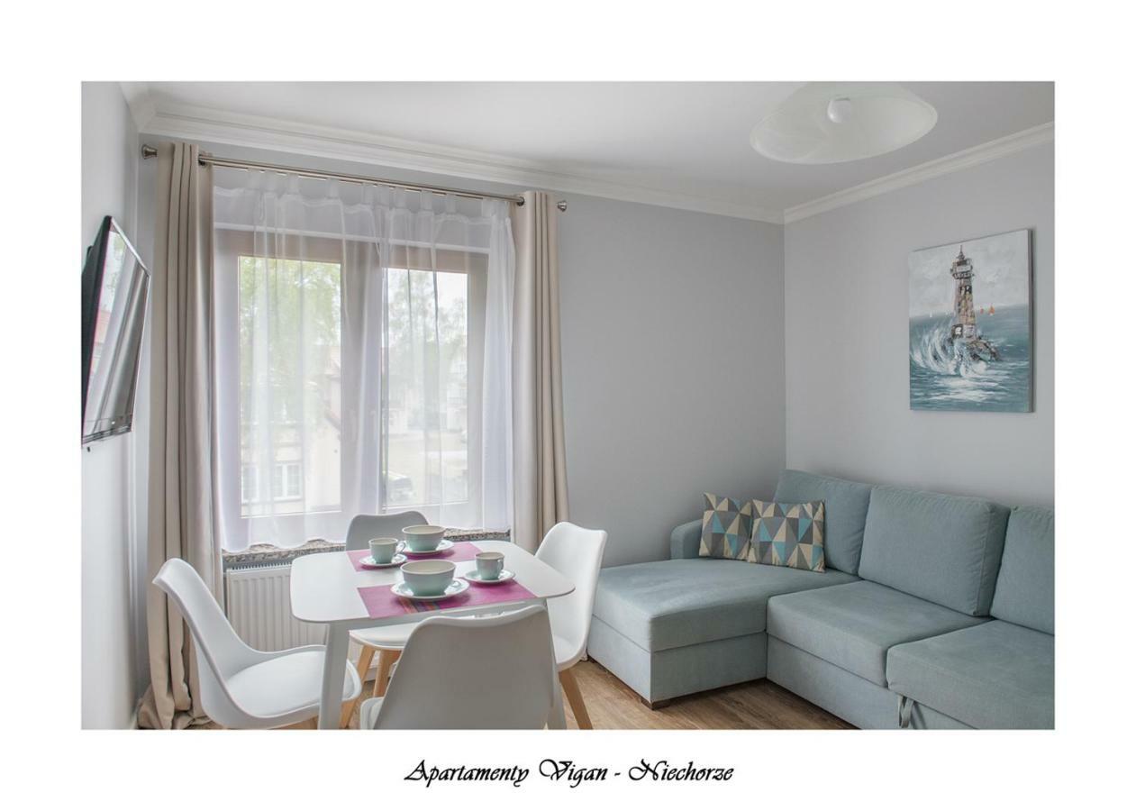 Vigan Apartamenty Niechorze Bagian luar foto